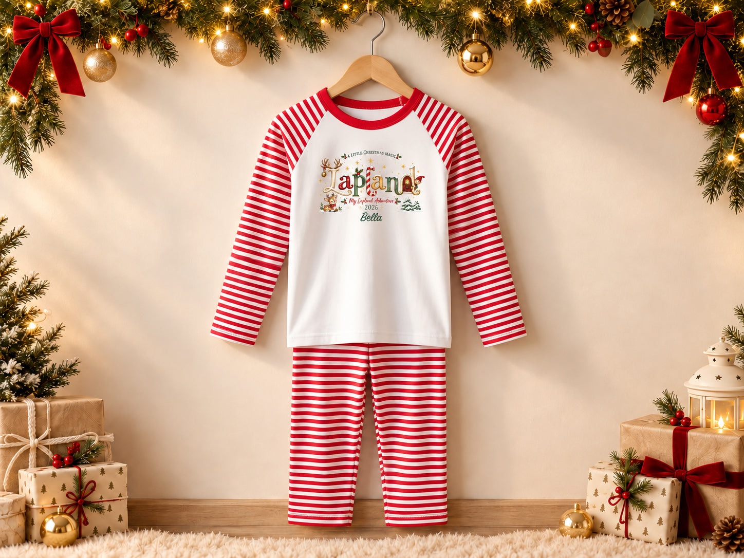 Personalised Lapland Pyjamas