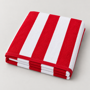 Personalised Cabana Stripe Beach Towel