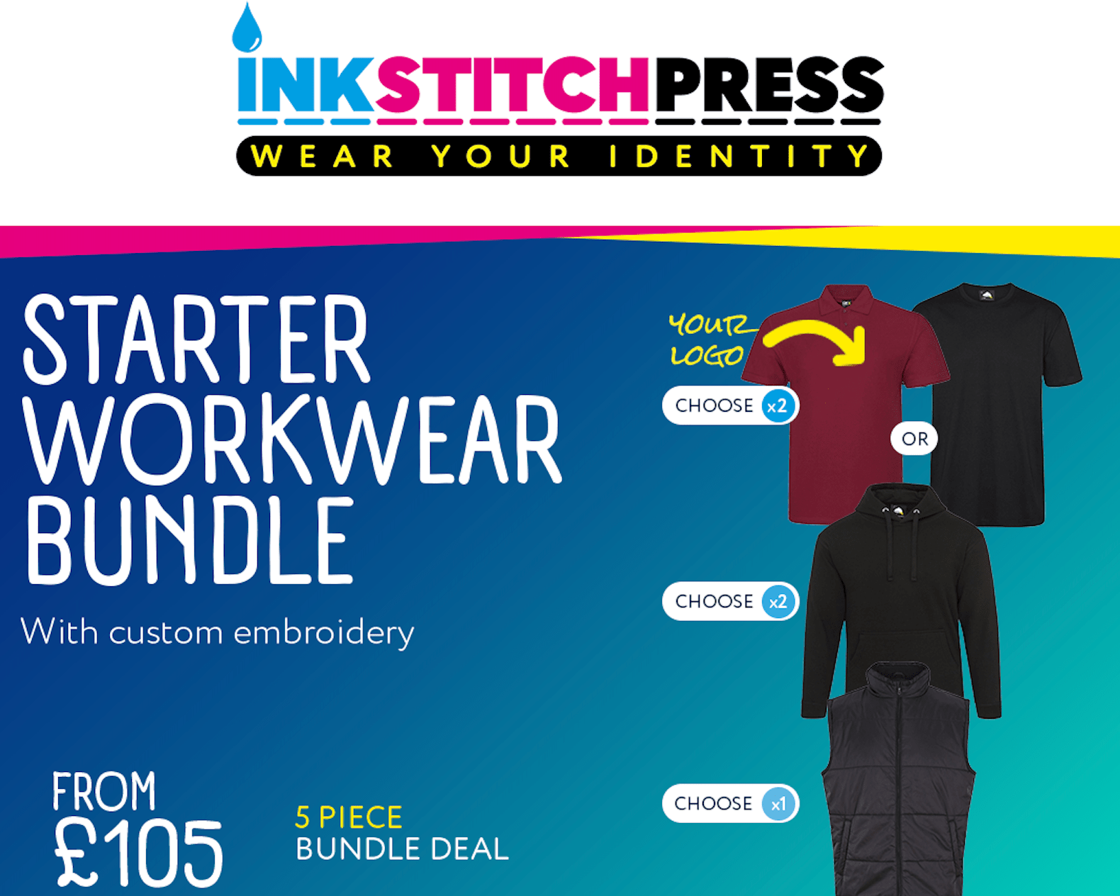 Starter Workwear Bundle - Ink Stitch Press