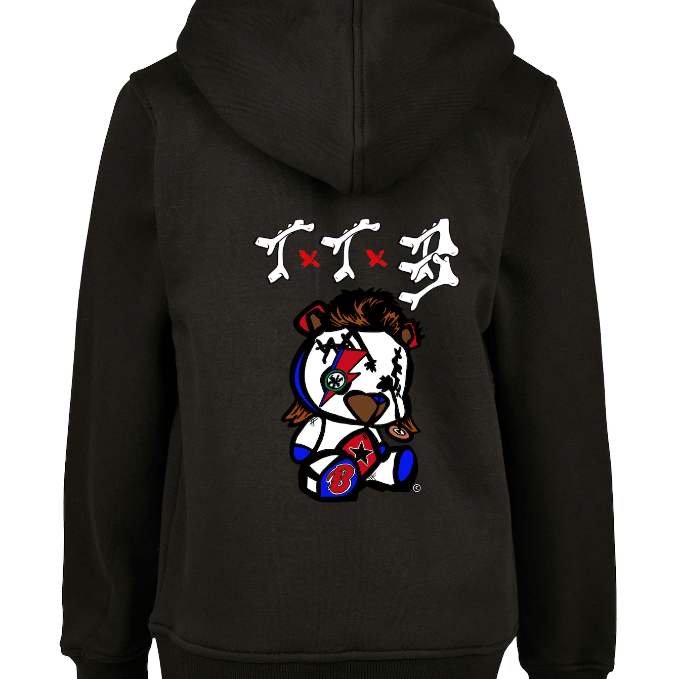 TTB - Bowie Bear - Kids Premium Hoodie - Ink Stitch Press