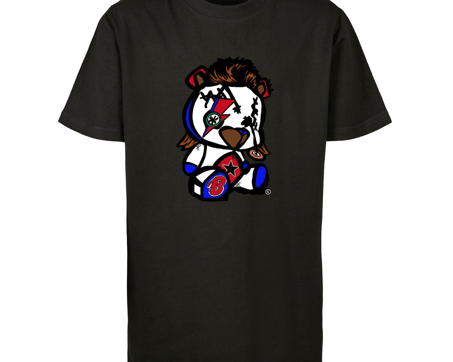 TTB - Bowie Bear - Kid's Premium T-Shirt - Ink Stitch Press