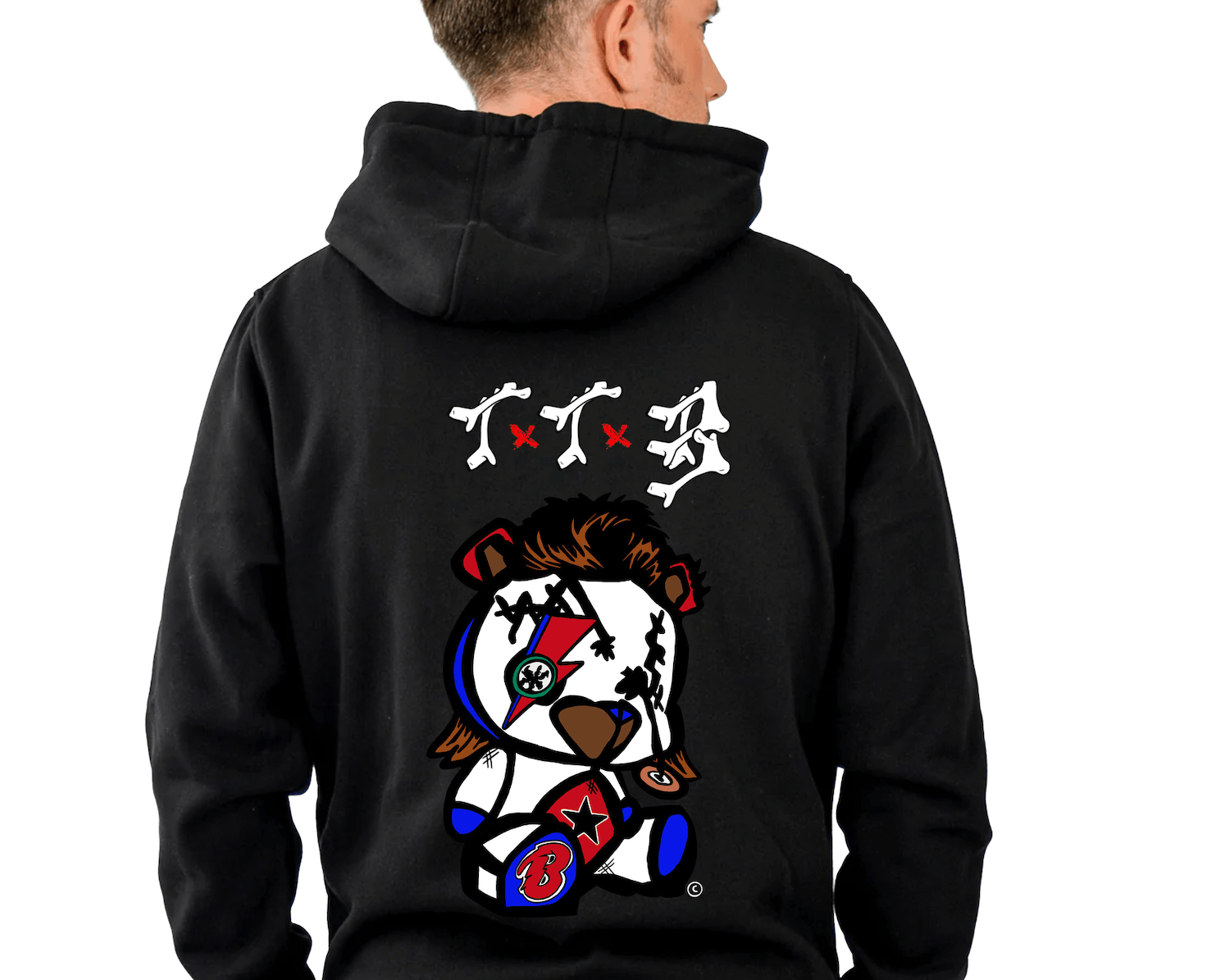 TTB - Bowie Bear - Premium Hoodie - Ink Stitch Press