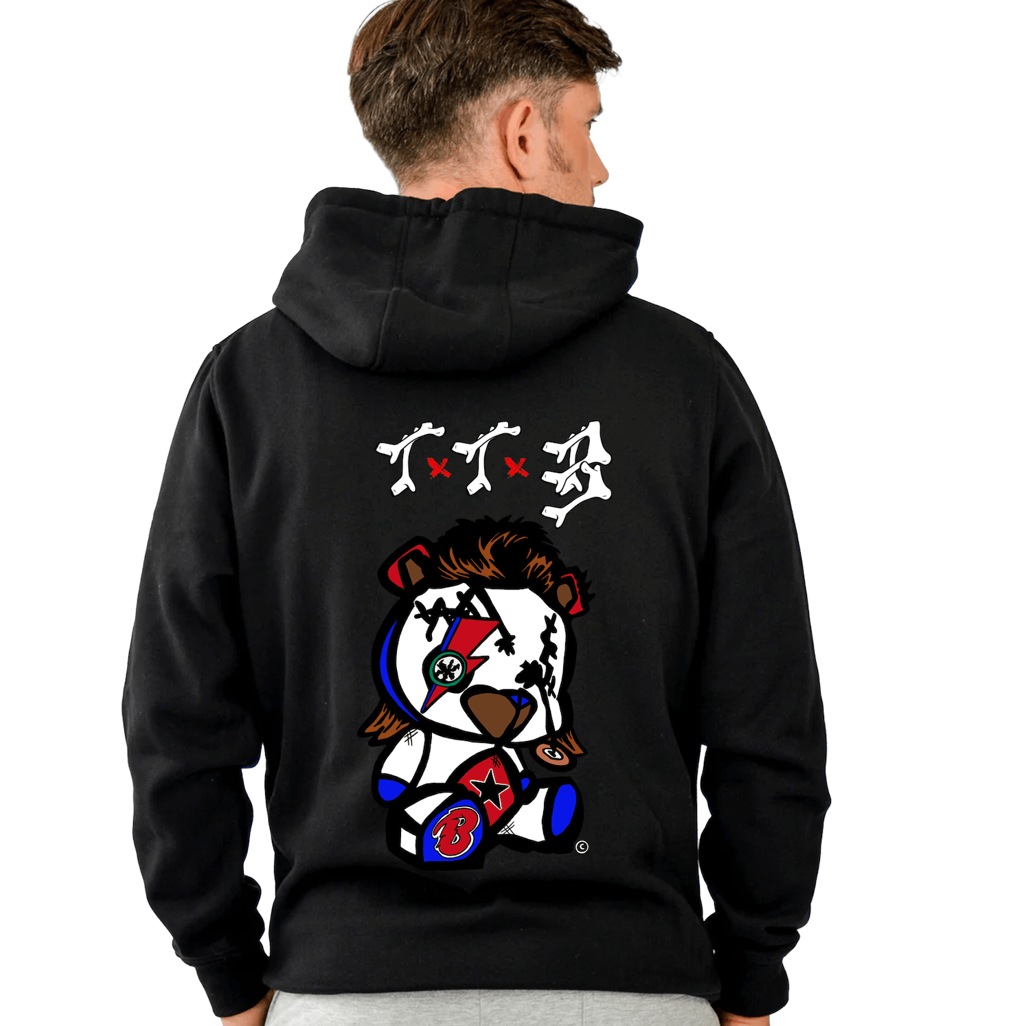 TTB - Bowie Bear - Premium Hoodie - Ink Stitch Press