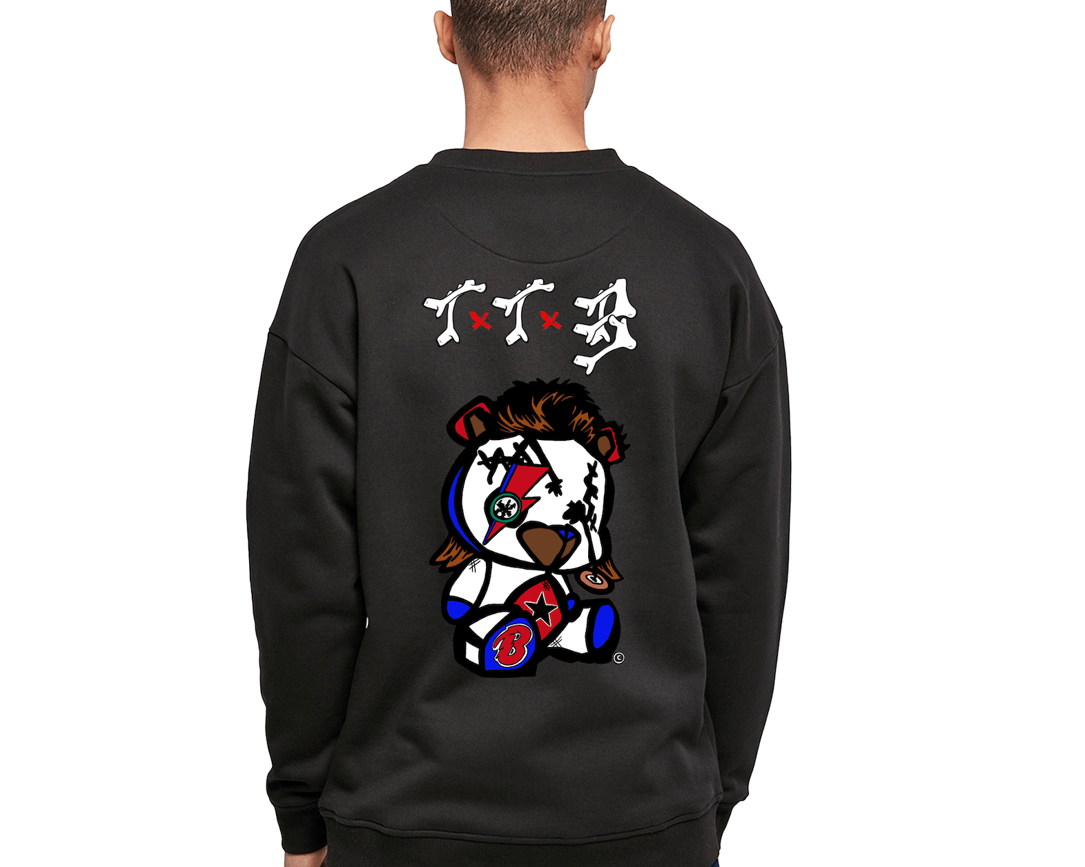 TTB - Bowie Bear - Premium Sweatshirt - Ink Stitch Press