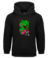 TTB - Green Bear - Kids Basics Hoodie