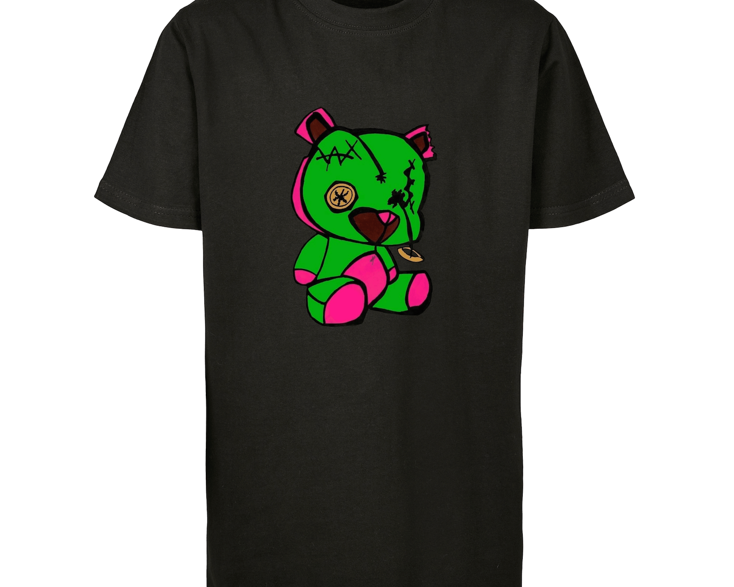 TTB - Green Bear - Kid's Premium T-Shirt - Ink Stitch Press