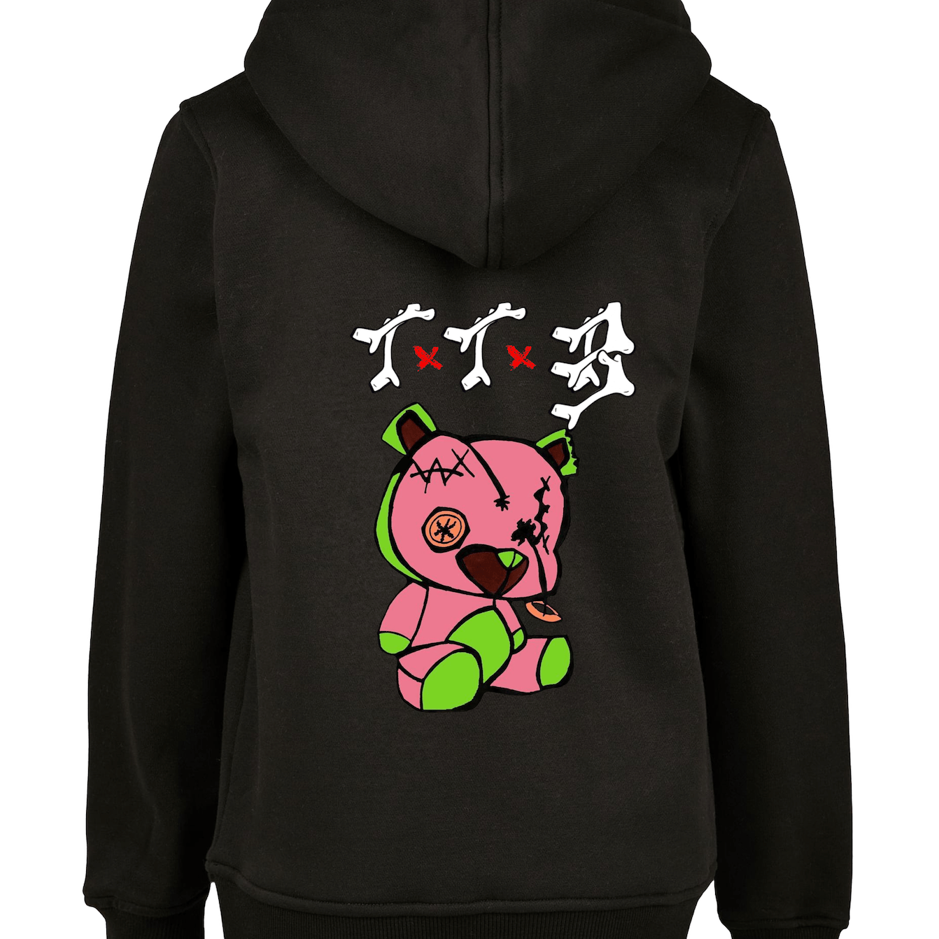 TTB - Pink Bear - Kids Premium Hoodie - Ink Stitch Press