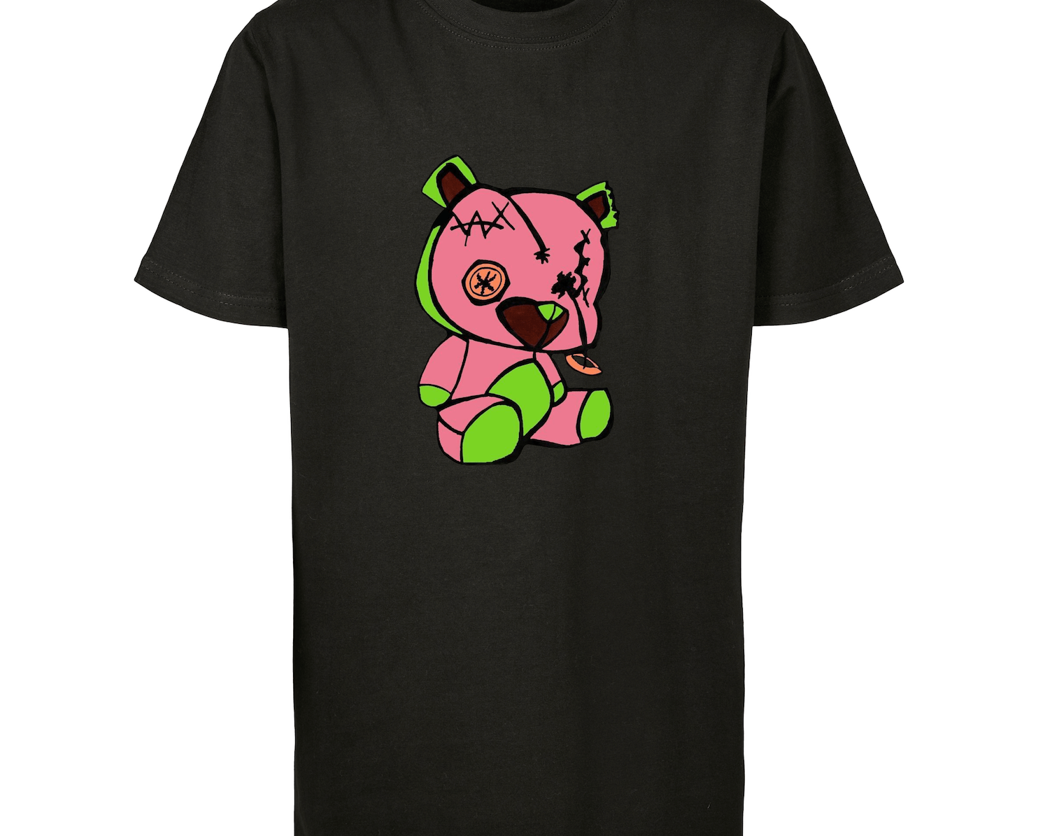 TTB - Pink Bear - Kid's Premium T-Shirt - Ink Stitch Press