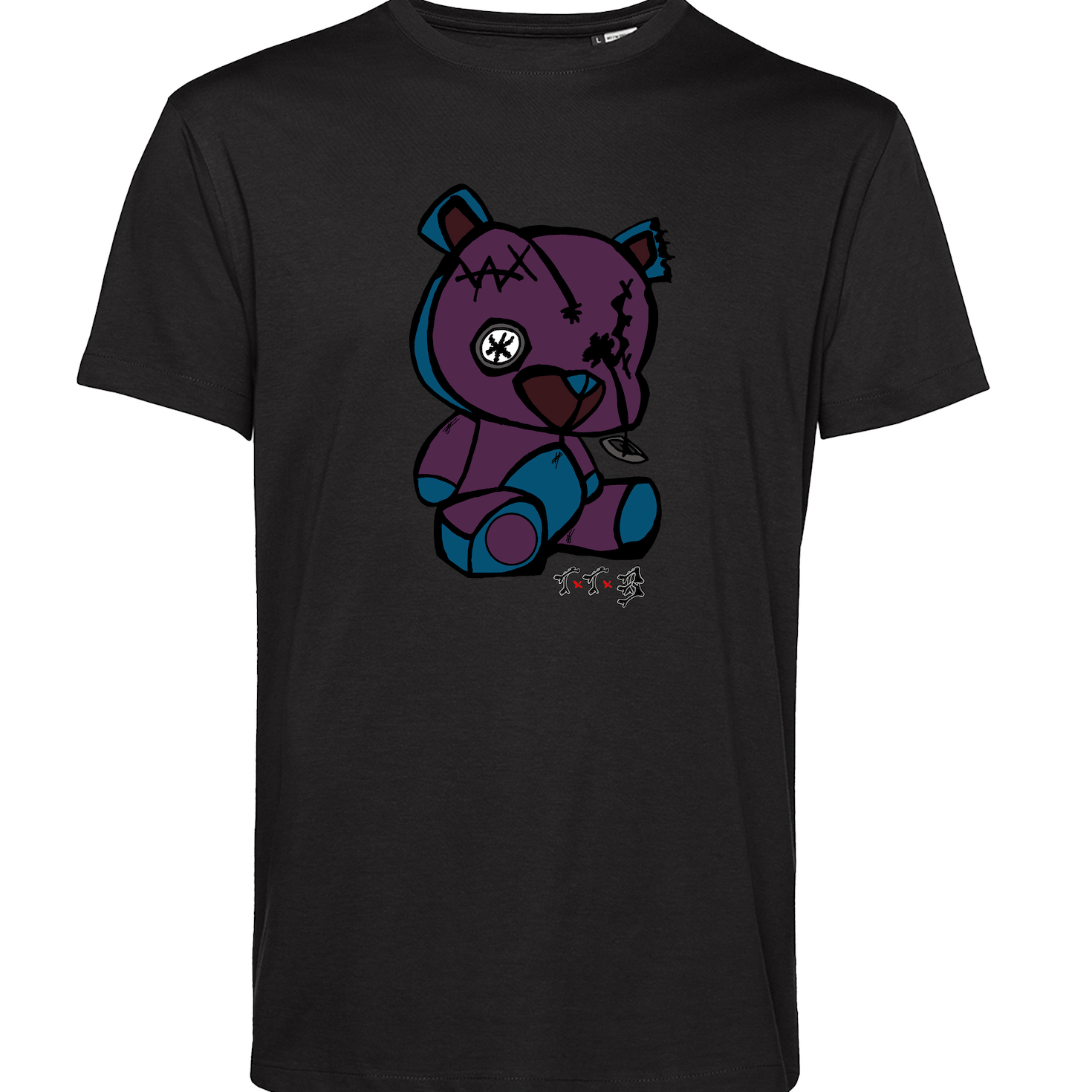 TTB - Prince Bear - Adult Basics T-Shirt - Ink Stitch Press