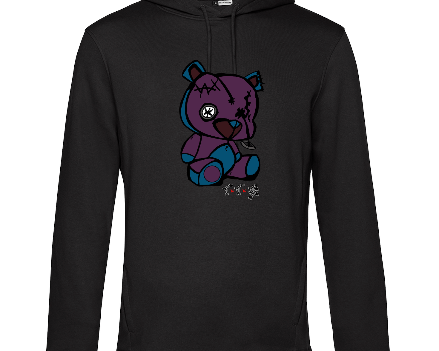 TTB - Prince Bear - Basics Hoodie - Ink Stitch Press