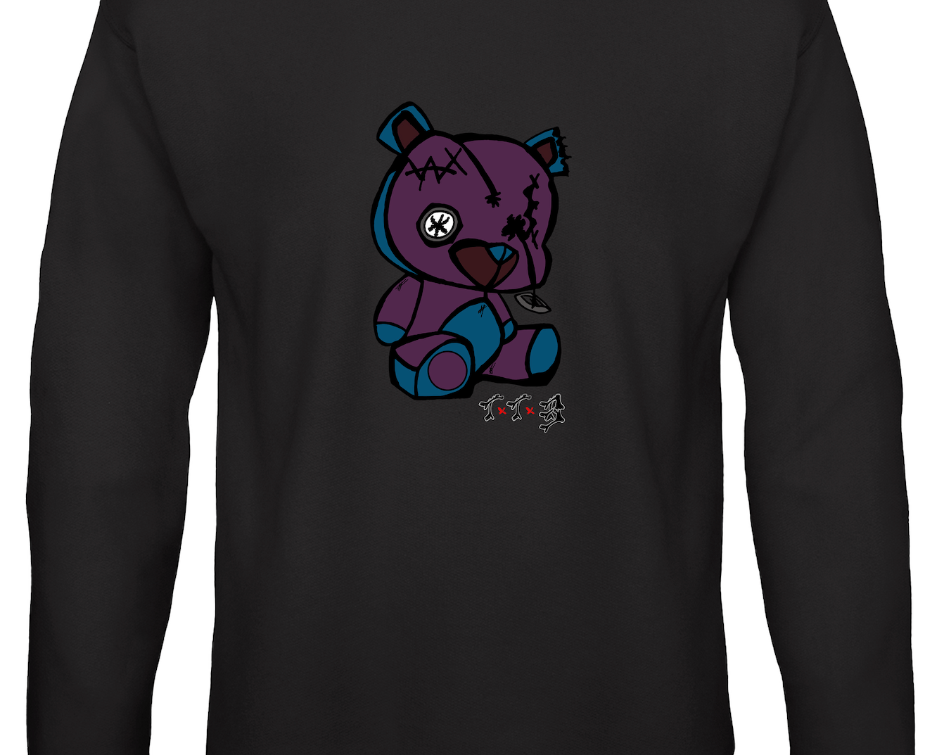 TTB - Prince Bear - Basics Sweatshirt - Ink Stitch Press