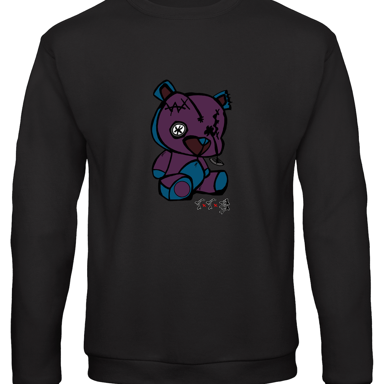 TTB - Prince Bear - Basics Sweatshirt - Ink Stitch Press