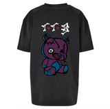TTB - Prince Bear - Ladies Oversized Acid T-Shirt
