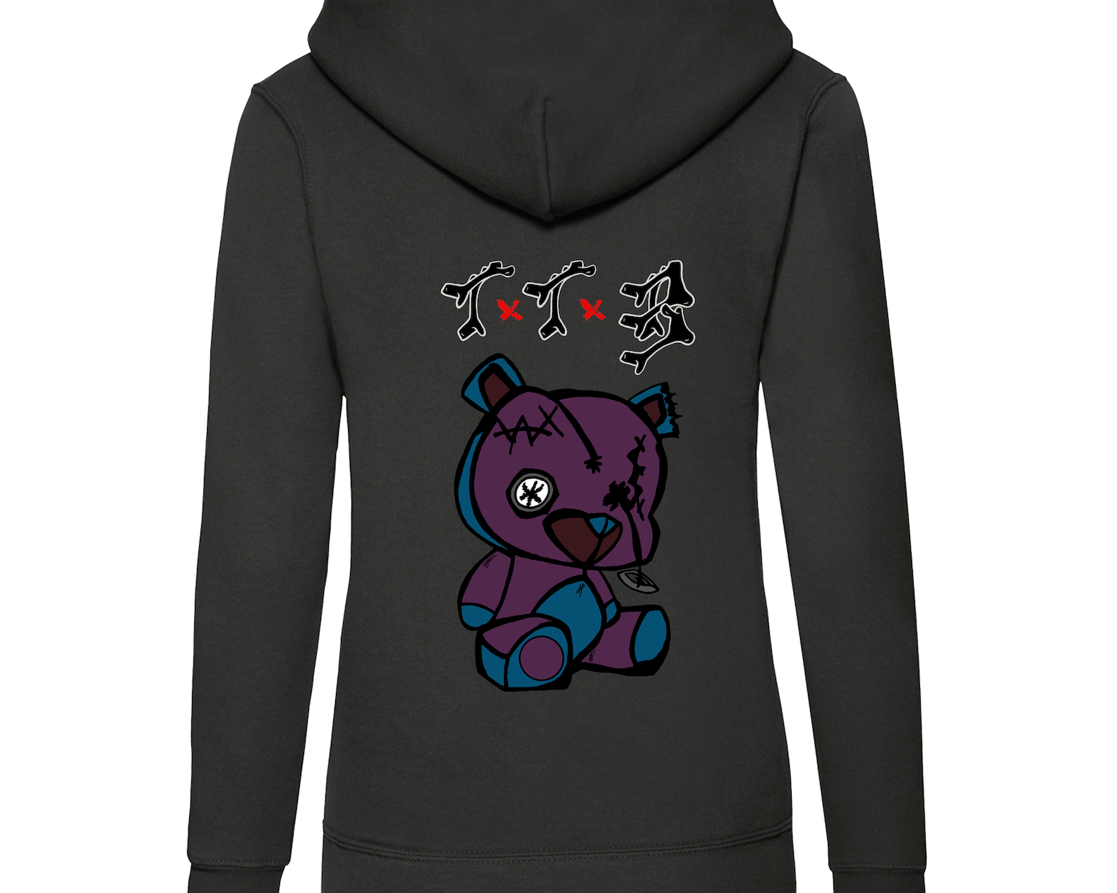 TTB - Prince Bear - Ladies Premium Hoodie - Ink Stitch Press