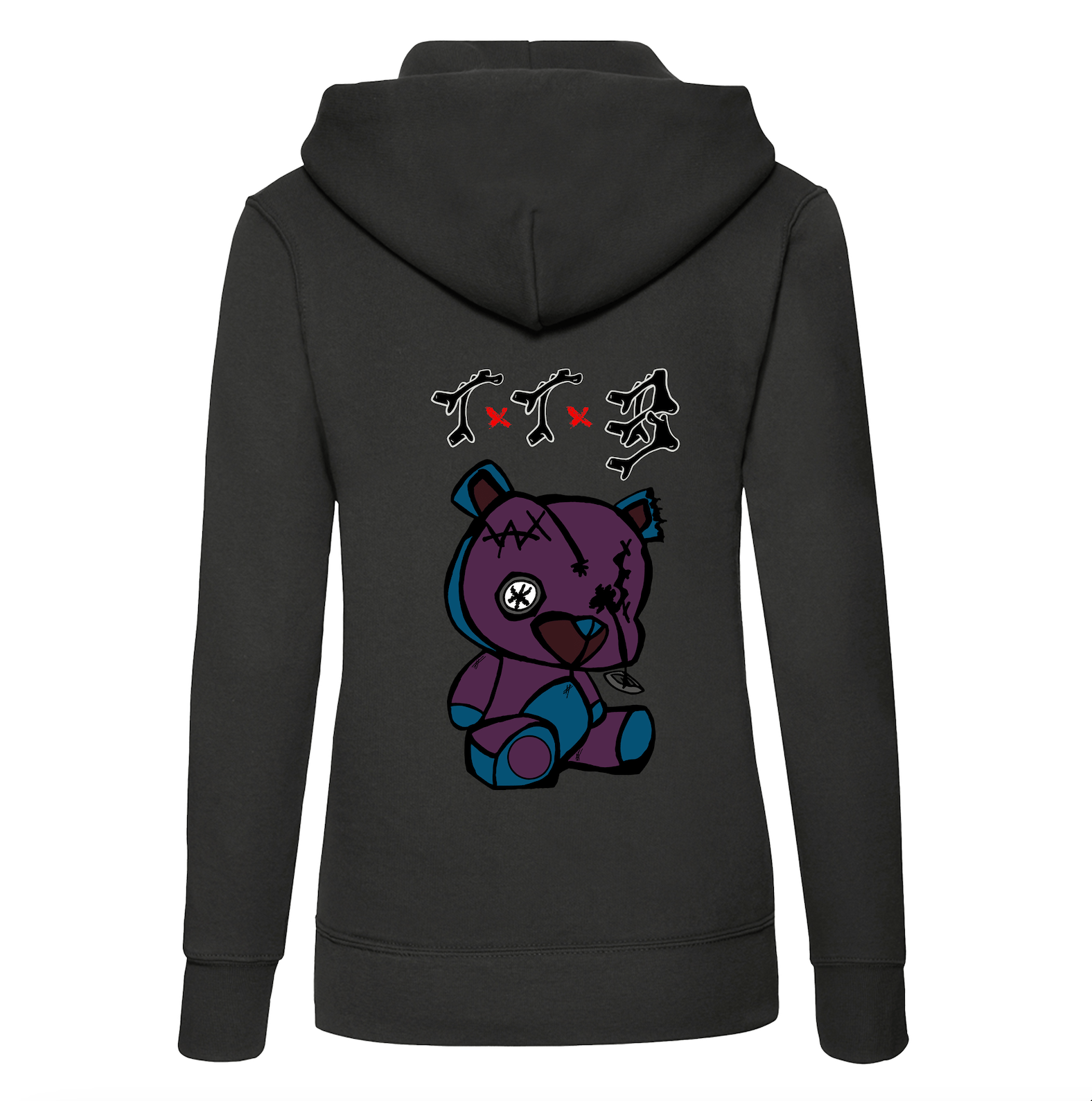 TTB - Prince Bear - Ladies Premium Hoodie - Ink Stitch Press