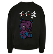 TTB - Prince Bear - Ladies Premium Oversized Sweatshirt - Ink Stitch Press