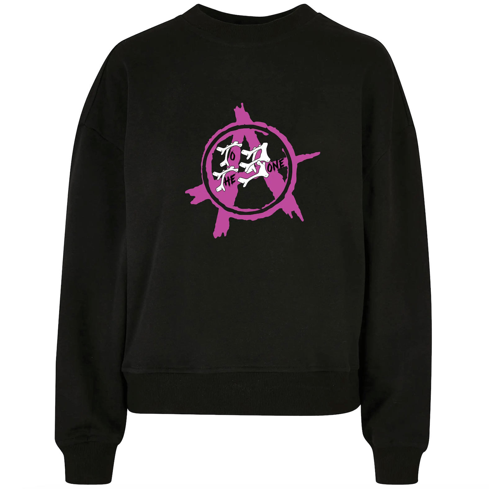 TTB - Prince Bear - Ladies Premium Oversized Sweatshirt - Ink Stitch Press