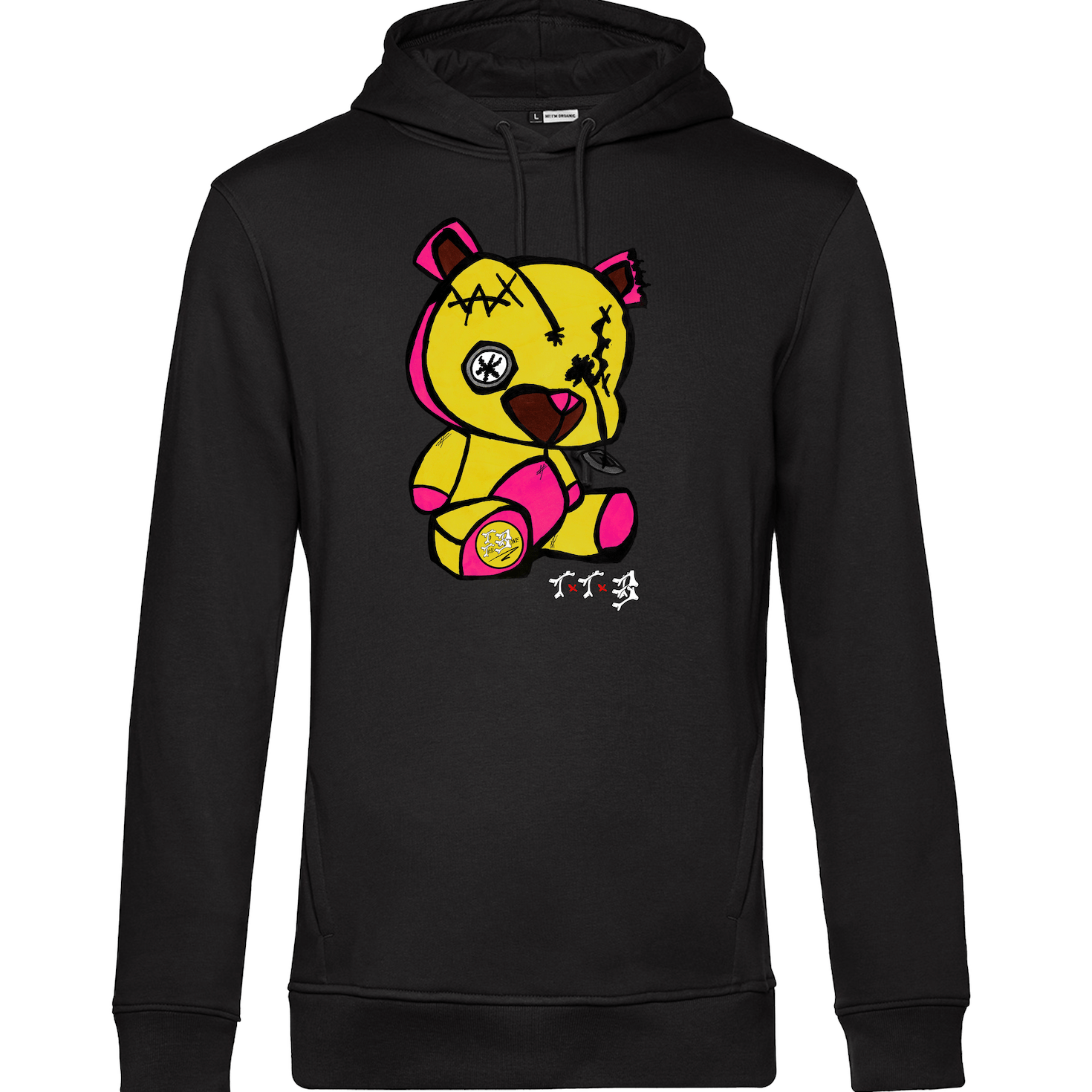 TTB - Yellow Bear - Basics Hoodie - Ink Stitch Press