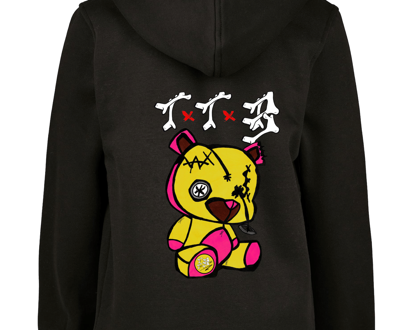 TTB - Yellow Bear - Kids Premium Hoodie - Ink Stitch Press