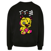 TTB - Yellow Bear - Ladies Premium Oversized Sweatshirt - Ink Stitch Press