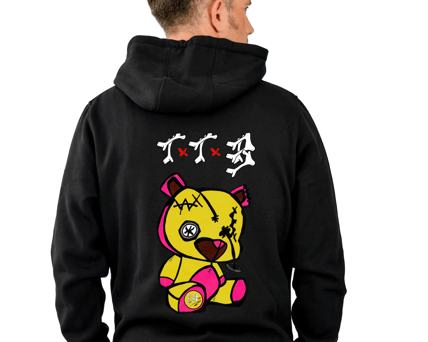 TTB - Yellow Bear - Premium Hoodie - Ink Stitch Press