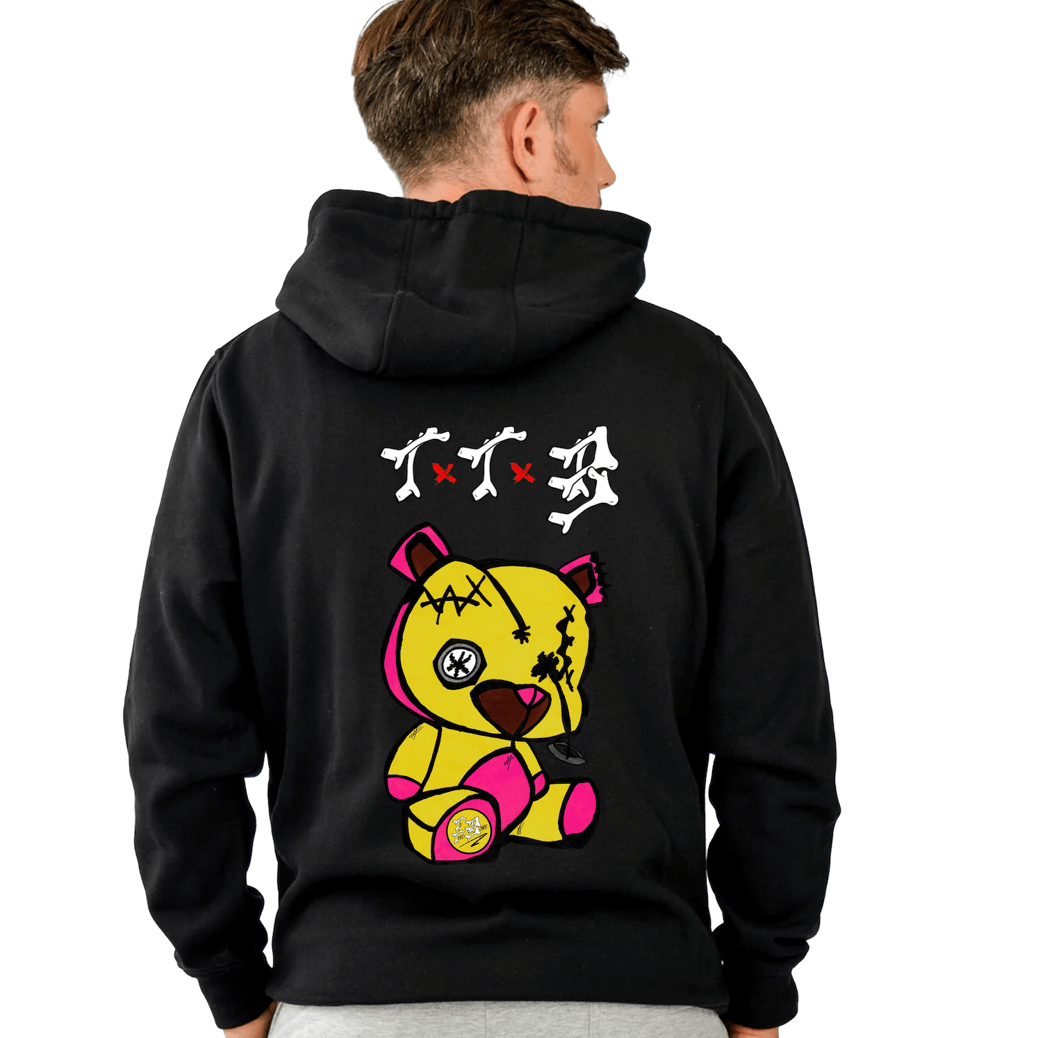 TTB - Yellow Bear - Premium Hoodie - Ink Stitch Press