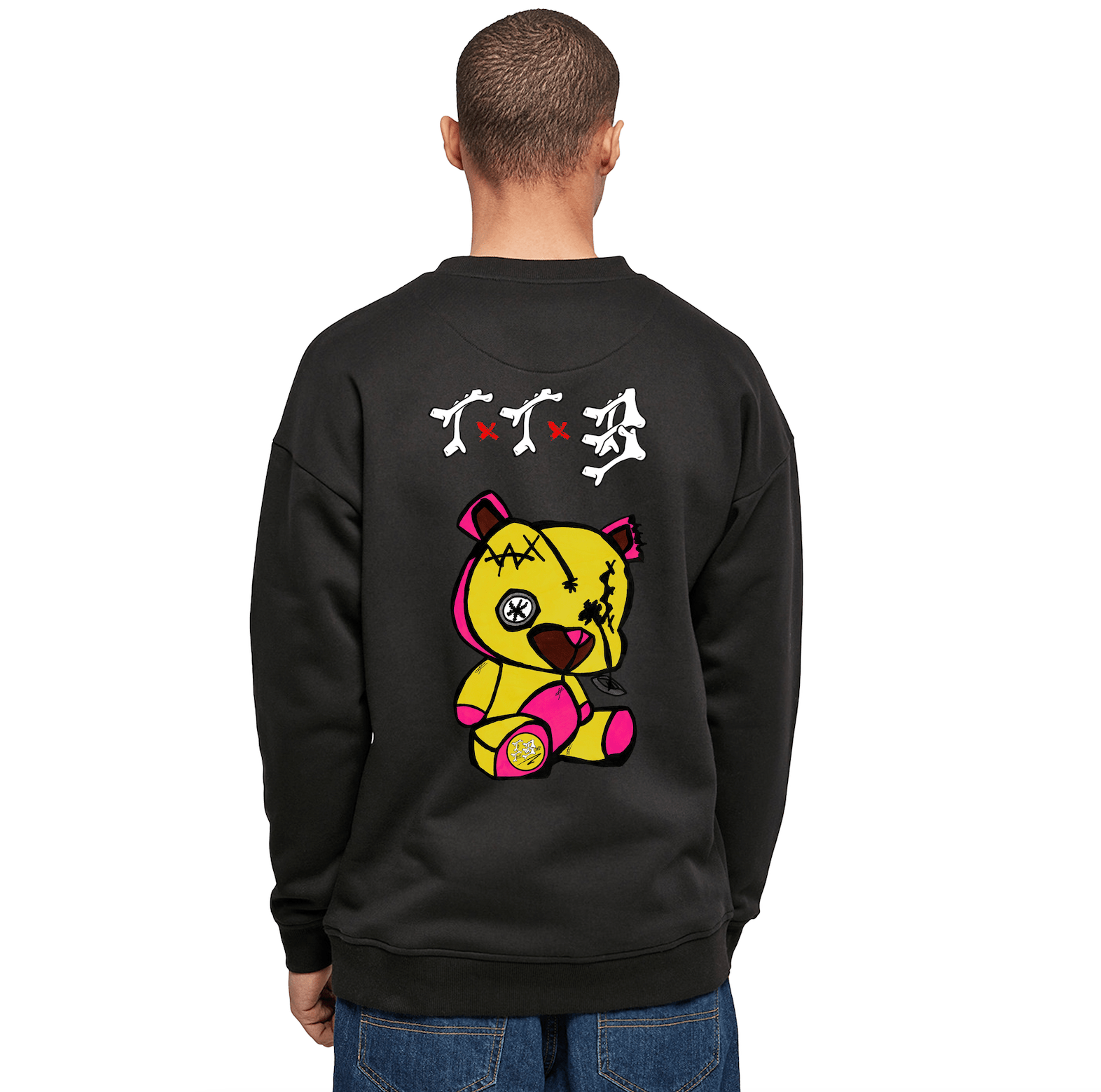 TTB - Yellow Bear - Premium Sweatshirt - Ink Stitch Press