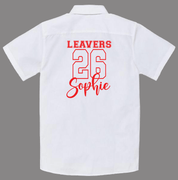 Varsity Design Leavers Shirt - Ink Stitch Press