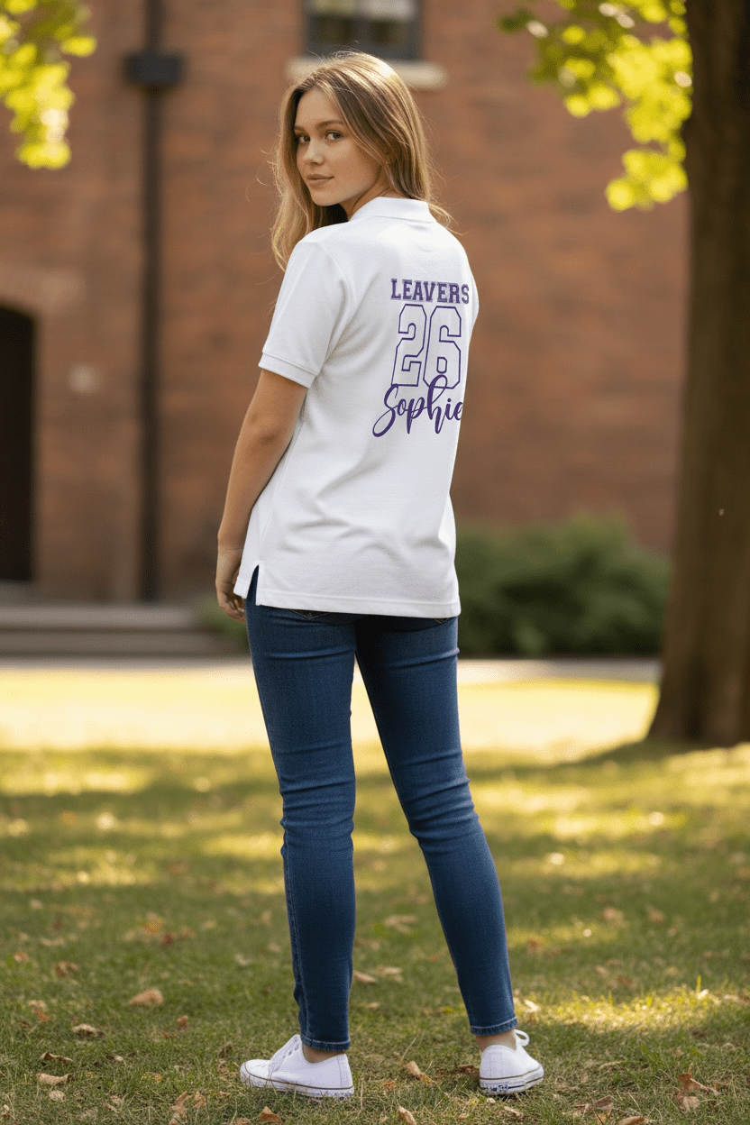 Varsity Design Leavers Shirt - Ink Stitch Press