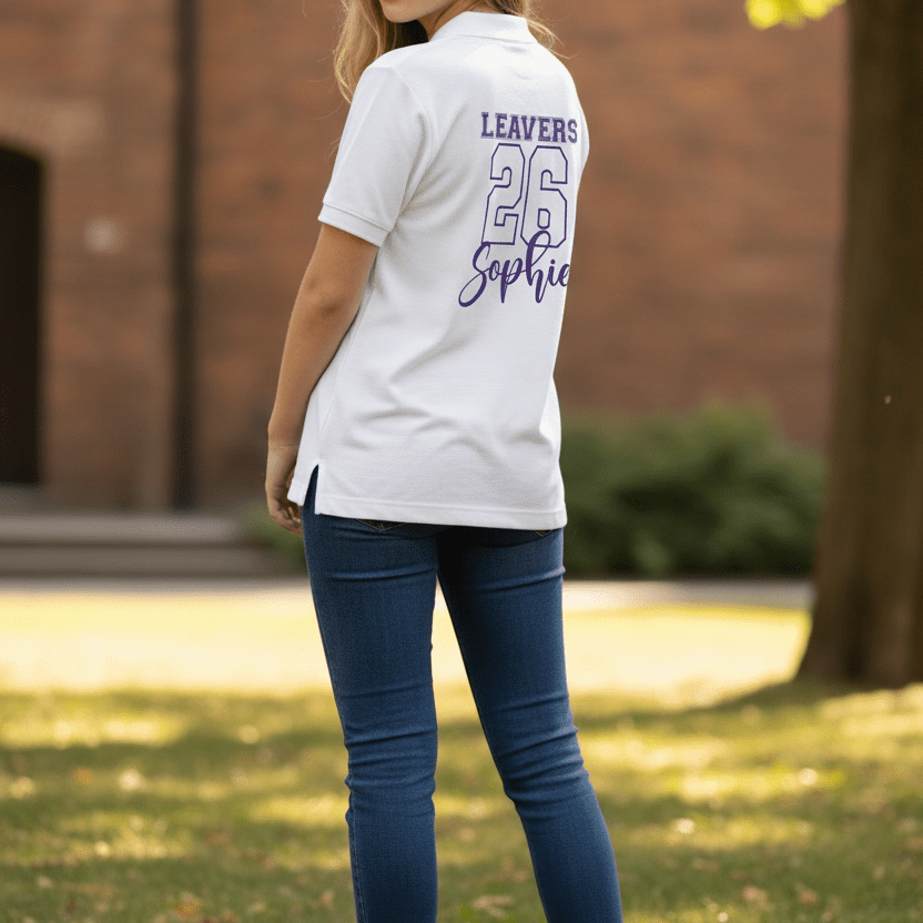 Varsity Design Leavers Shirt - Ink Stitch Press