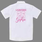 Varsity Design Leavers Shirt - Ink Stitch Press