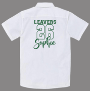 Varsity Design Leavers Shirt - Ink Stitch Press