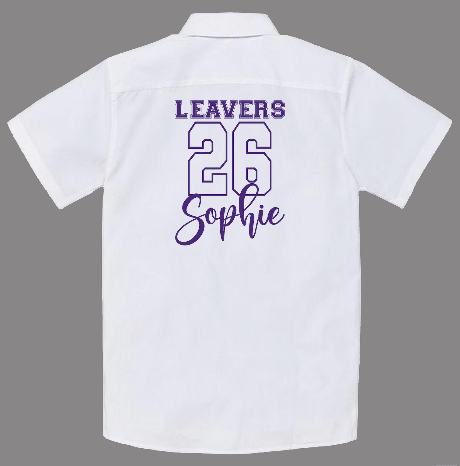 Varsity Design Leavers Shirt - Ink Stitch Press