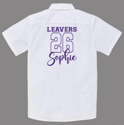 Varsity Design Leavers Shirt - Ink Stitch Press
