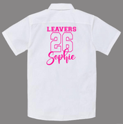 Varsity Design Leavers Shirt - Ink Stitch Press