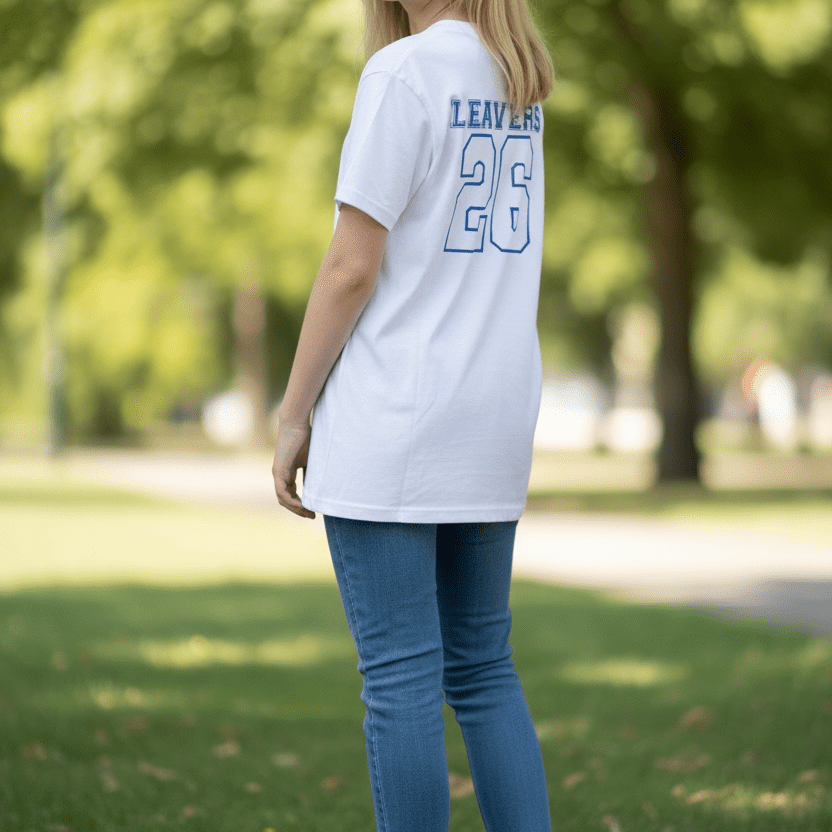 Varsity School Leavers T-Shirt - Ink Stitch Press