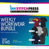 Weekly Workwear Bundle - Embroidery