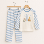 When I Wake I Will Be… Blue Birthday Pyjamas