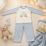 When I Wake I Will Be… Blue Birthday Pyjamas
