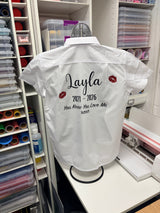 You Know You Love Me XOXO - Personalised Leavers Shirt